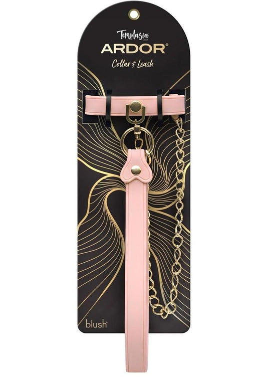 Temptasia Ardor Collar Leash Pink