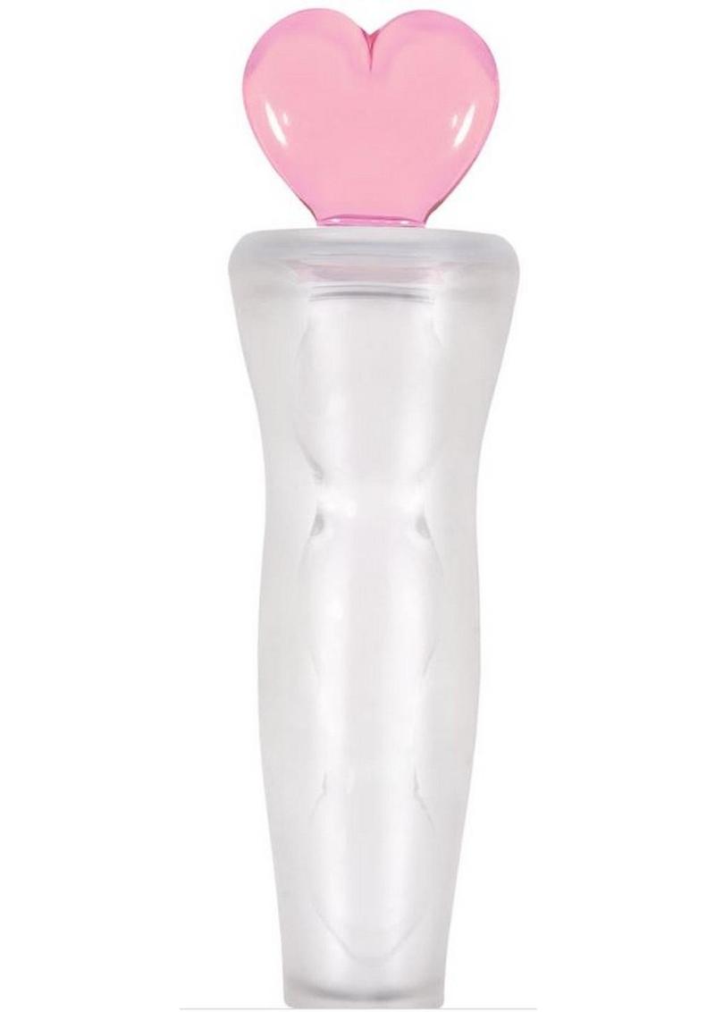 Crystal Heart Of Glass Pink