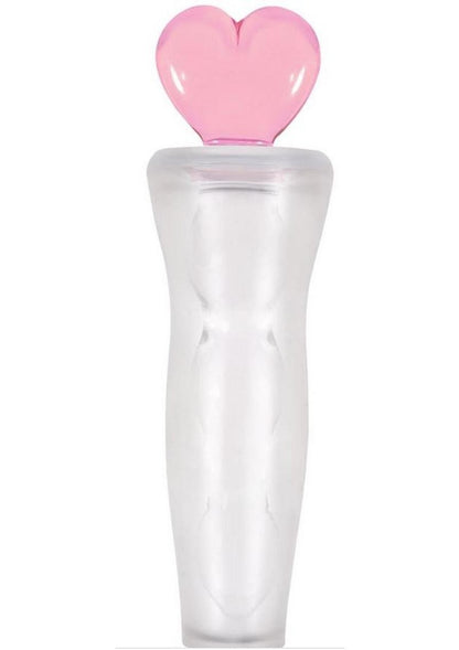 Crystal Heart Of Glass Pink