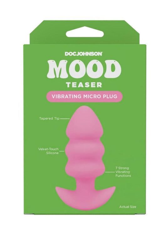 Mood Teaser Vibrating Micro Plug Pink