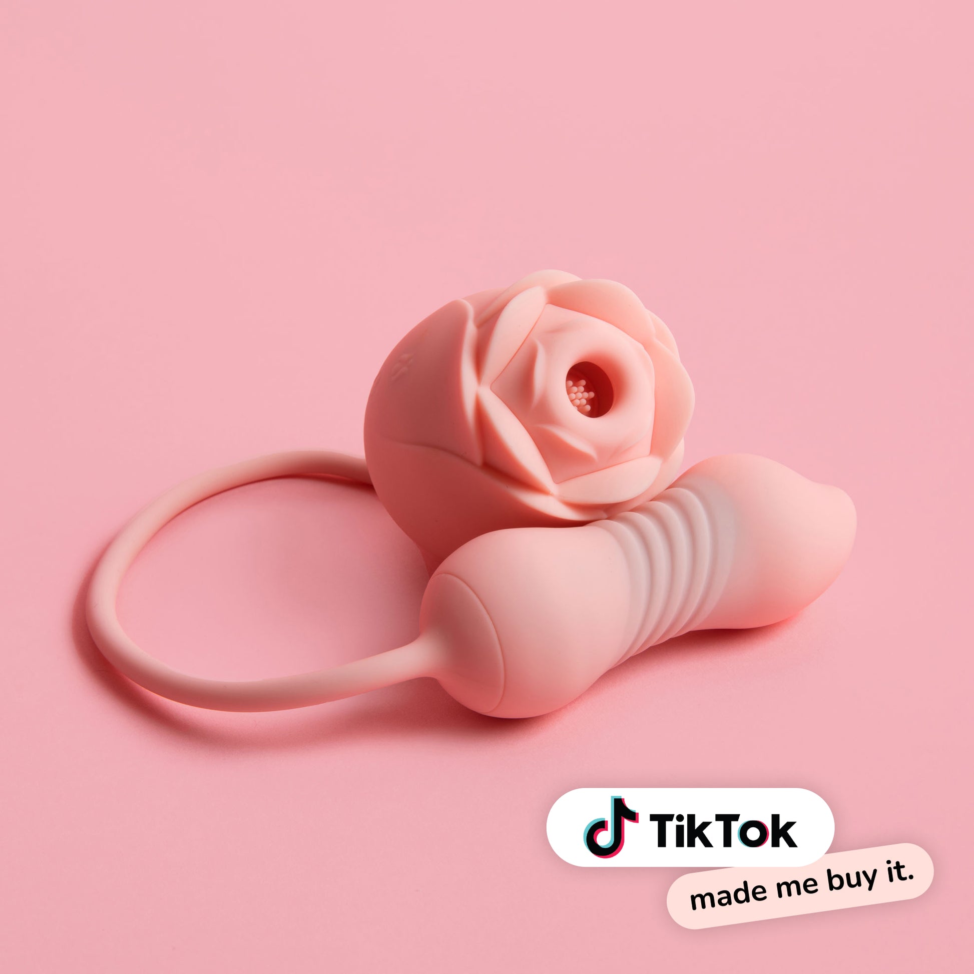 Blossom Pro Suction Rose Toy with Bullet | PikaVibe Blossom Pro Suction Rose Toy with Bullet | PikaVibe