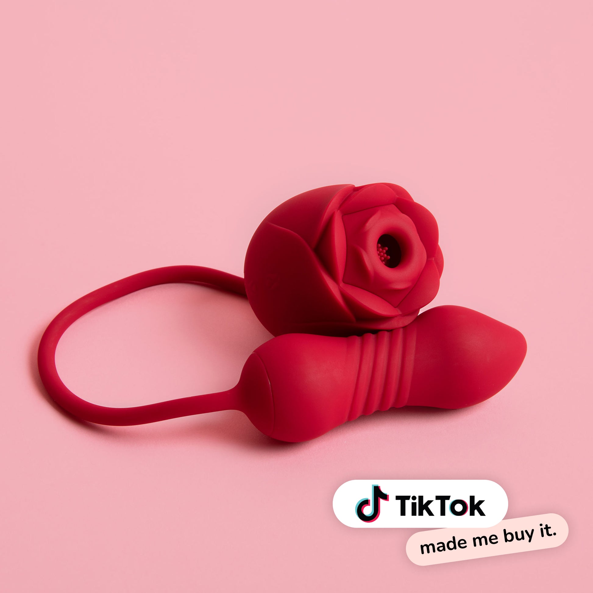Blossom Pro Suction Rose Toy with Bullet | PikaVibe Blossom Pro Suction Rose Toy with Bullet | PikaVibe