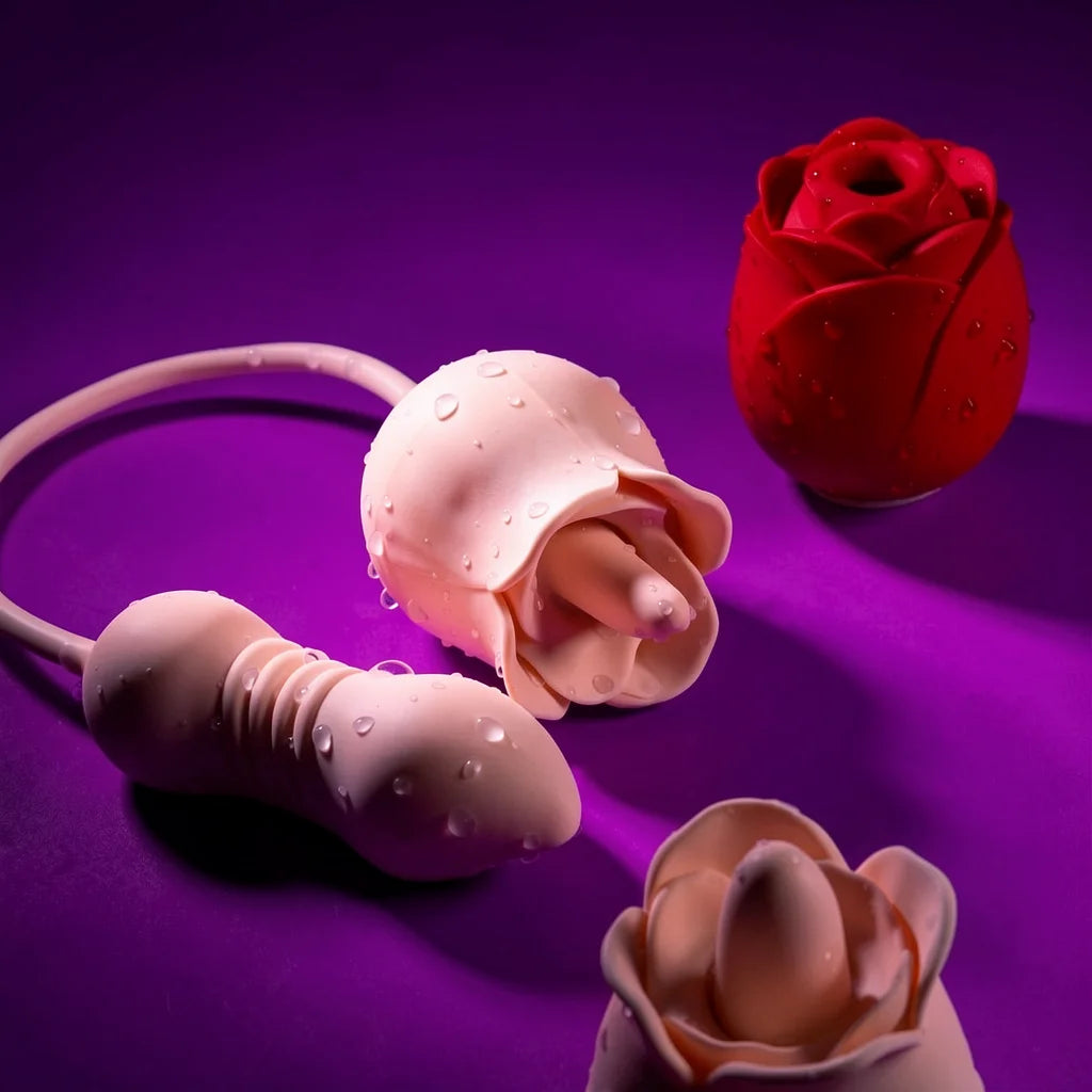 Flora Pro Licking Rose Toy