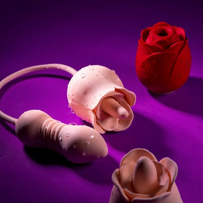 Flora Pro Licking Rose Toy